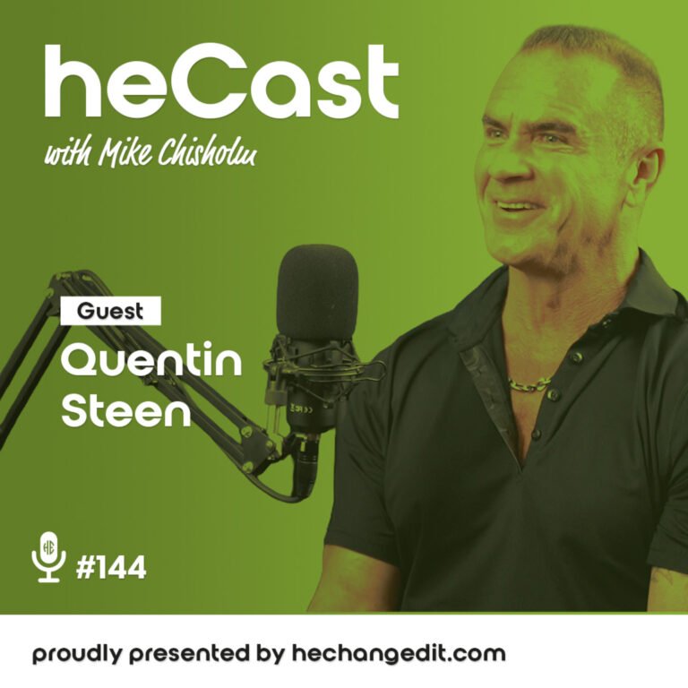 heCast Episode 144: Quentin Steen on Trauma, Healing, and Men’s Mental Wellness